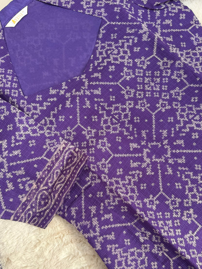 Badhini Lavender Dutta kota 3 pcs Set