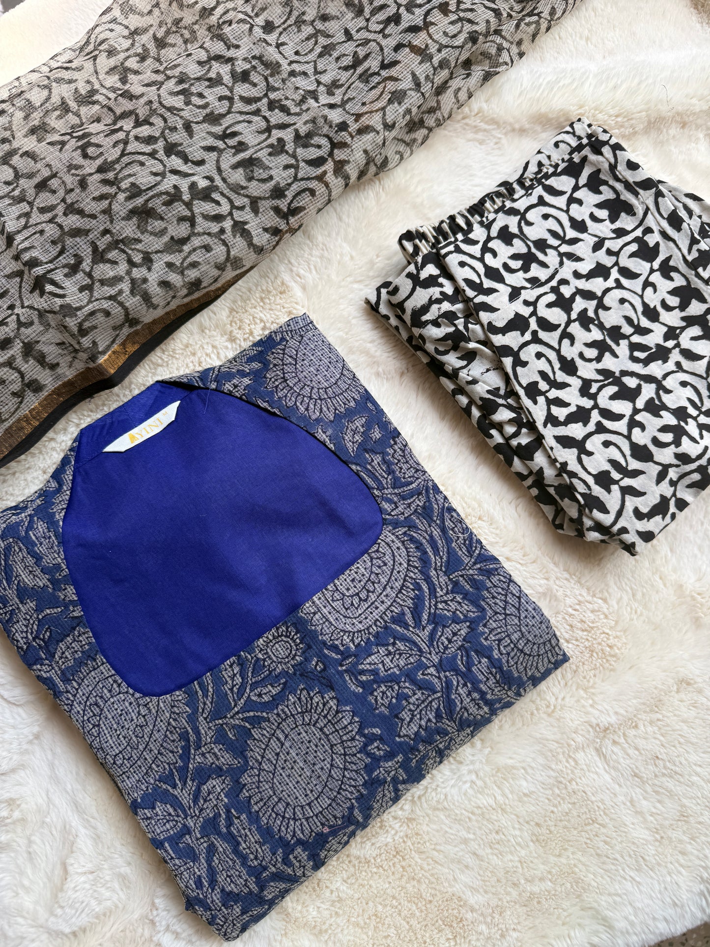Blue kota 3 pcs Set