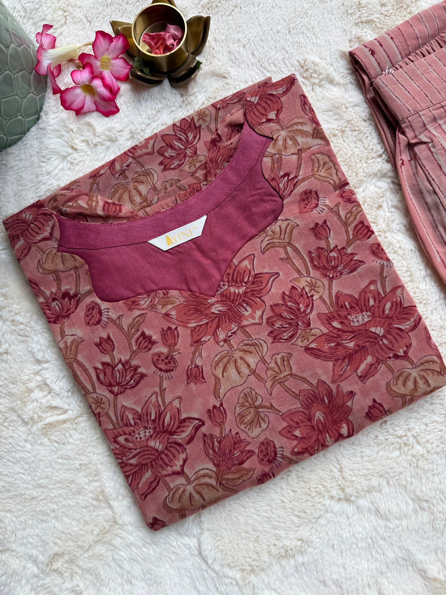 Florals Peach Co-ord sets