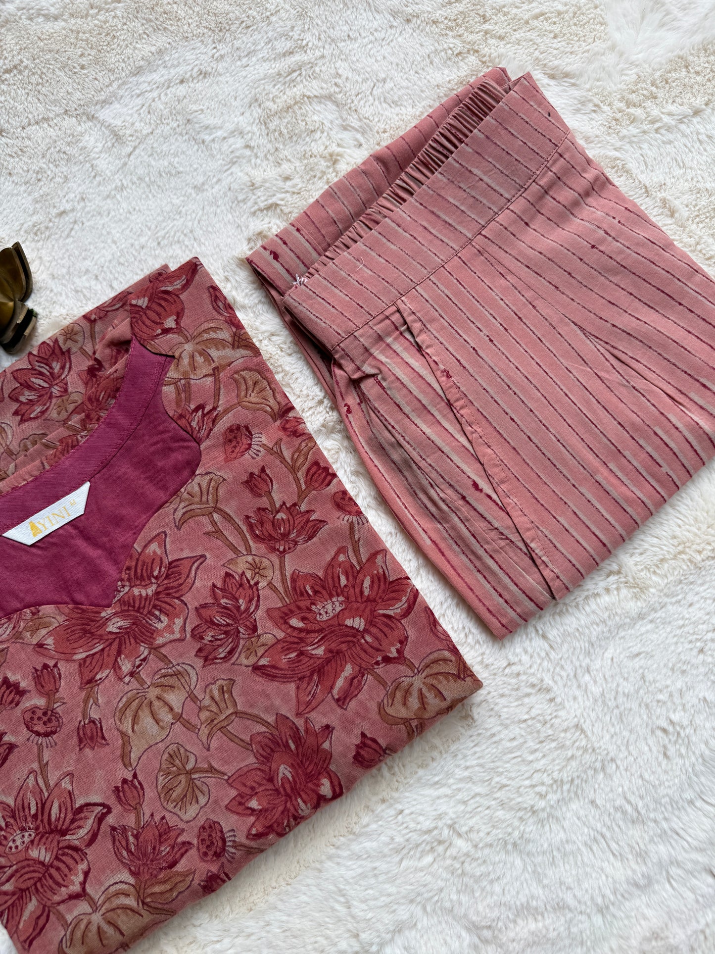 Florals Peach Co-ord sets