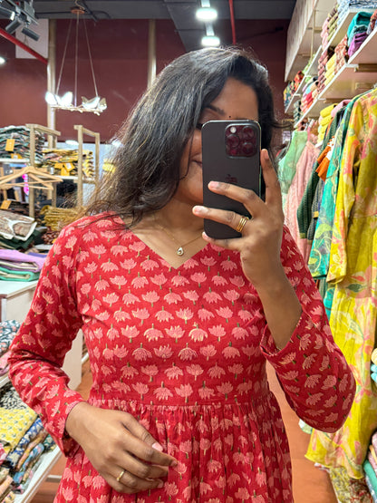 Ruby Bloom Peplum Top