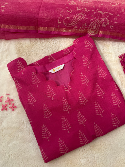 Rani Pink Kota 3 pcs Set