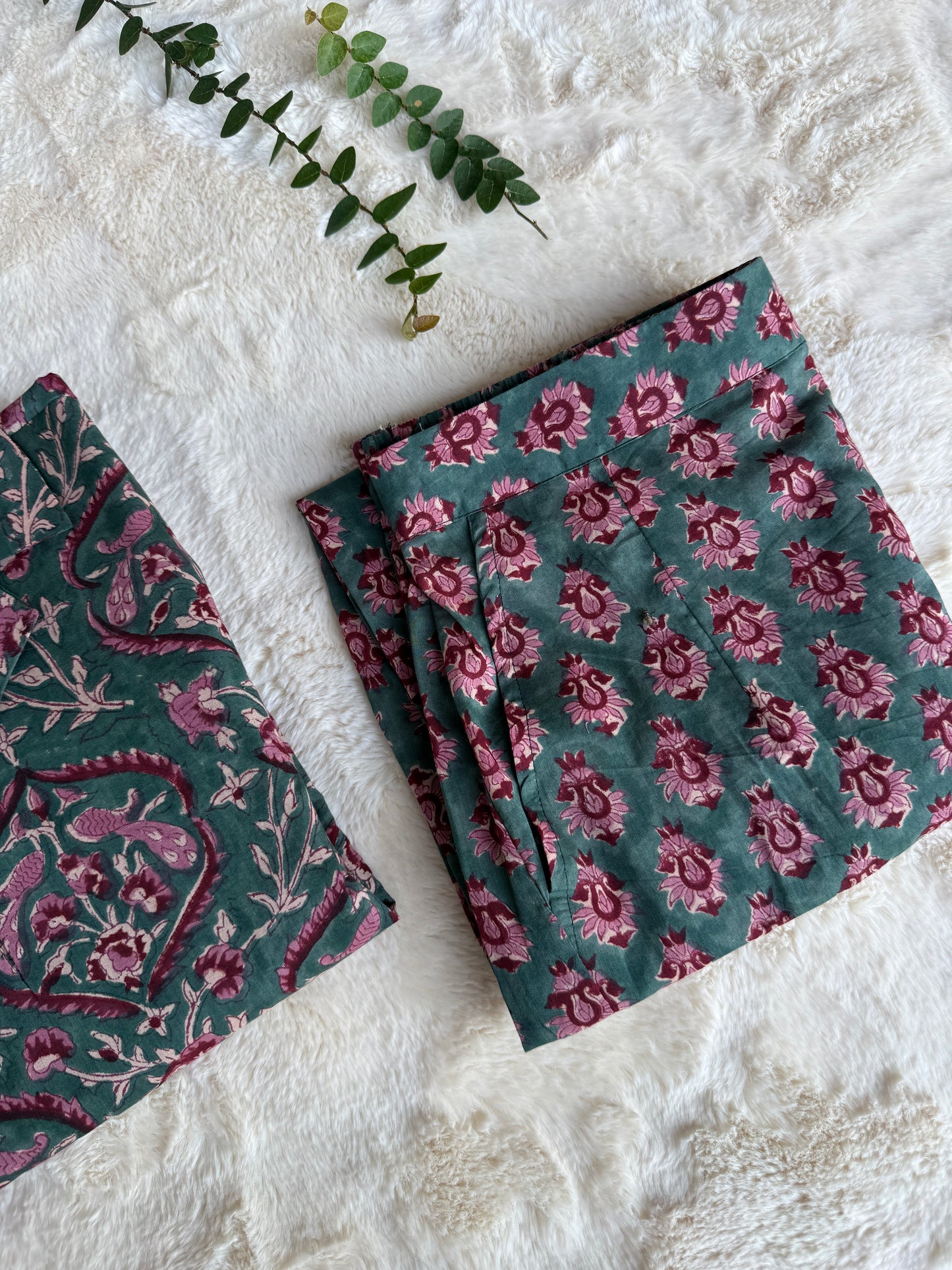Emerald Bloom Co- ord sets