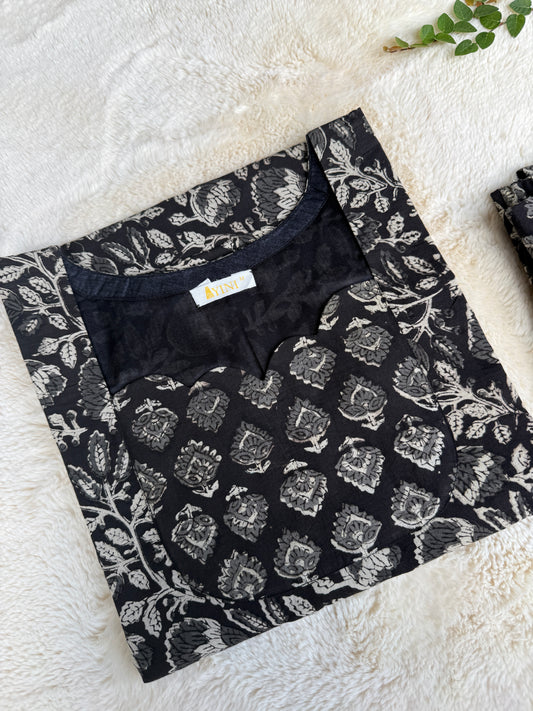 Charcoal Petal Co-ord sets
