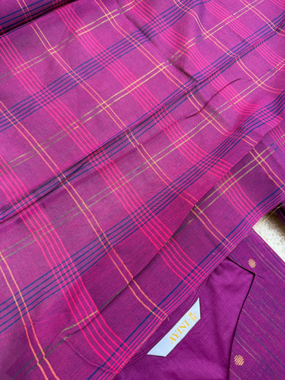 Jamun Weave Handloom 
 cotton 3 pcs Set