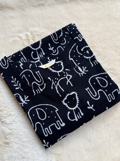 Black Short kurti