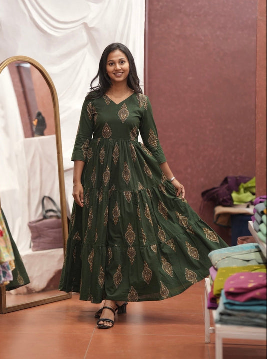 Emerald Grace - 3 tier Maxi