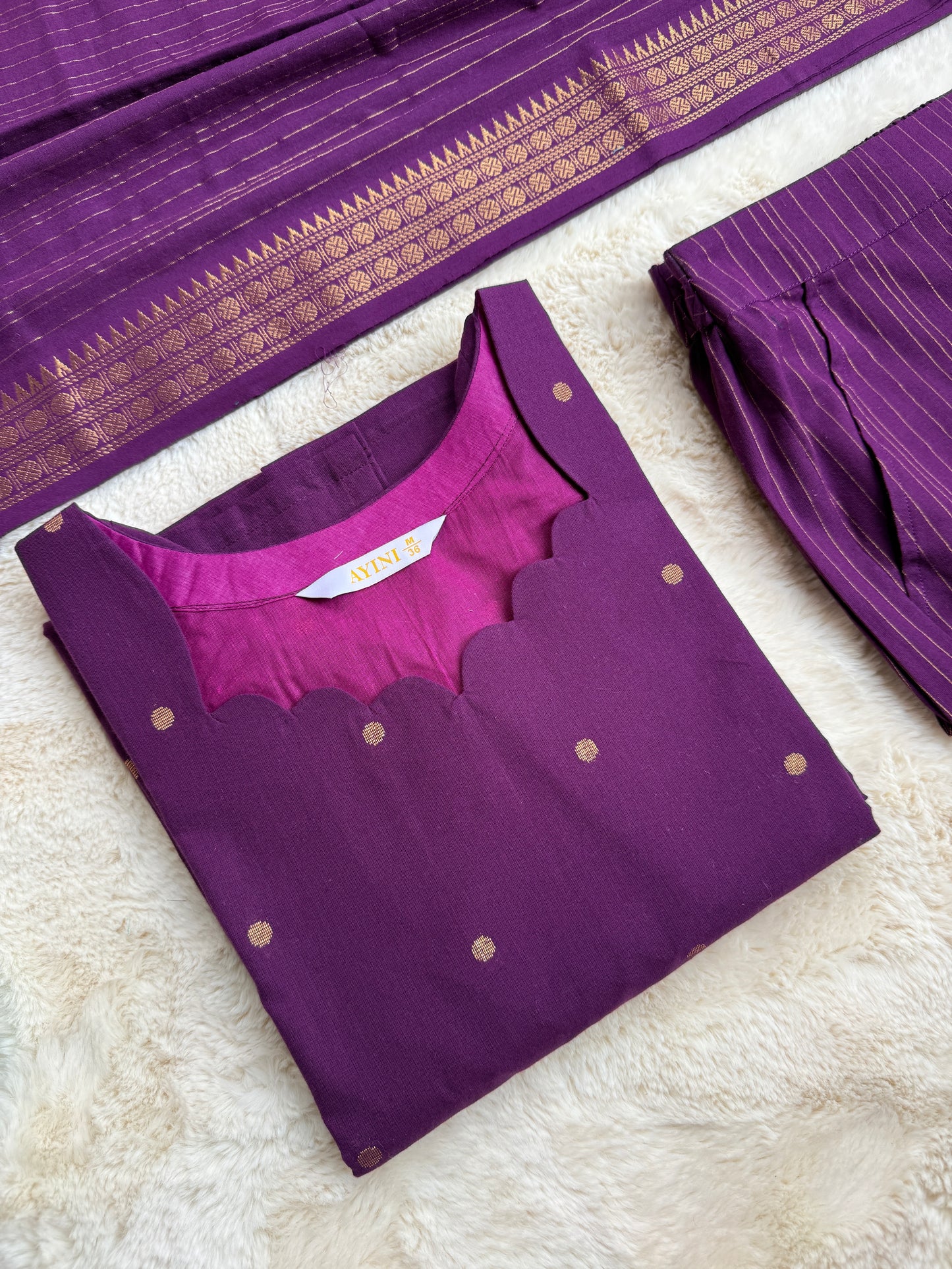 Handloom cotton 3 pcs Set