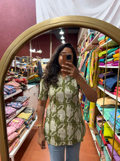Wild Muse Short kurti