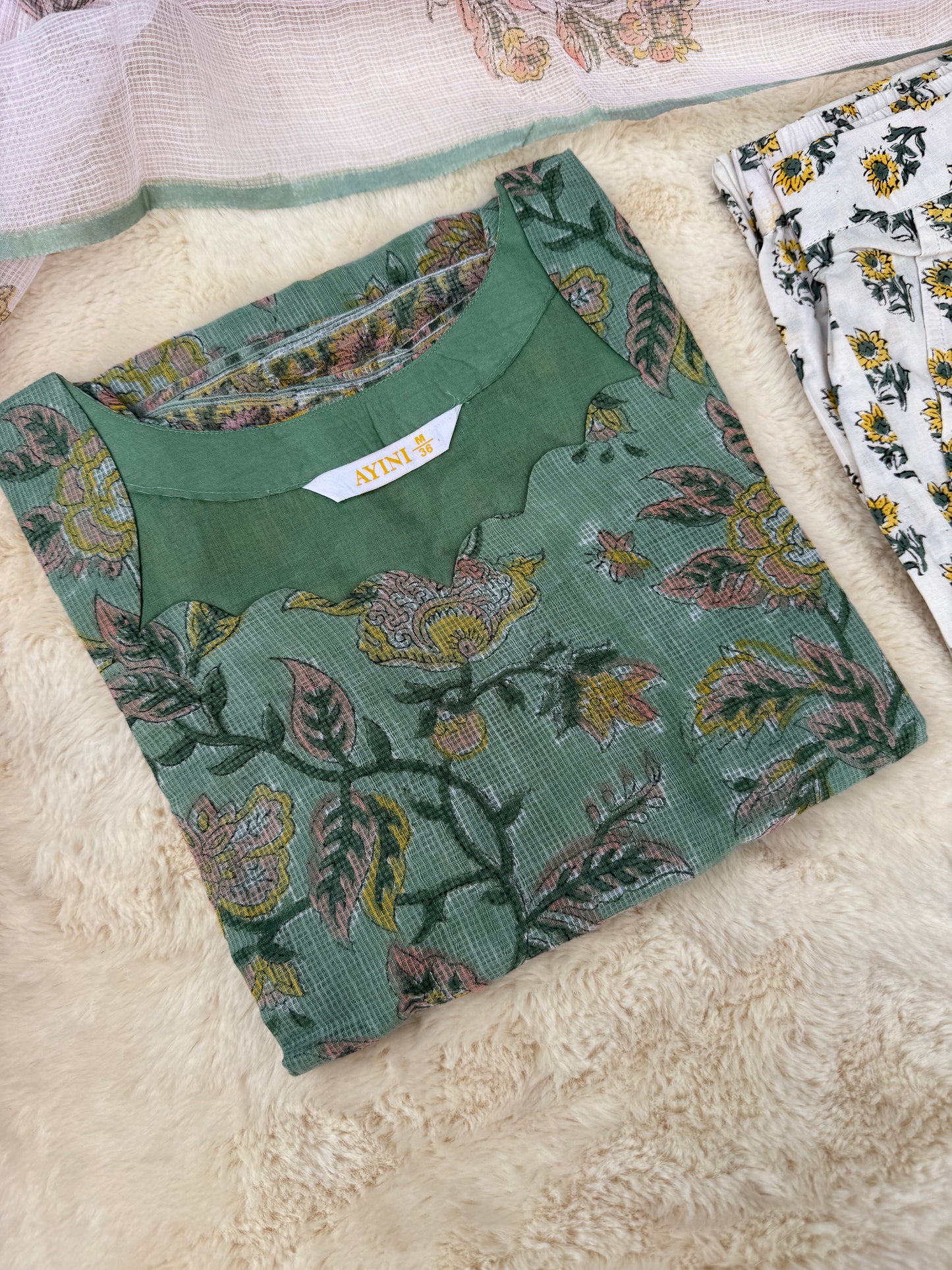 Floral kota 3 pcs Set