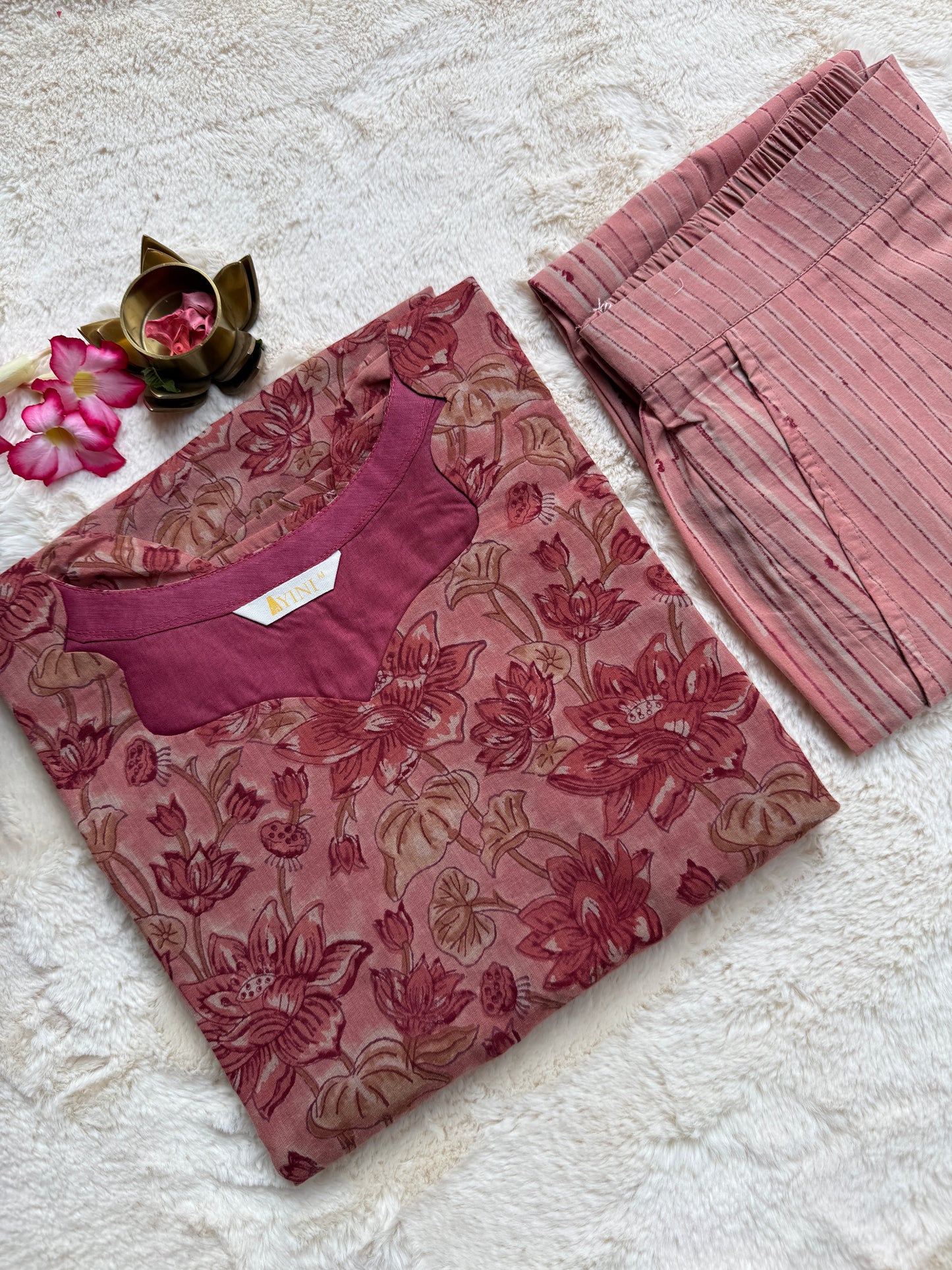 Florals Peach Co-ord sets
