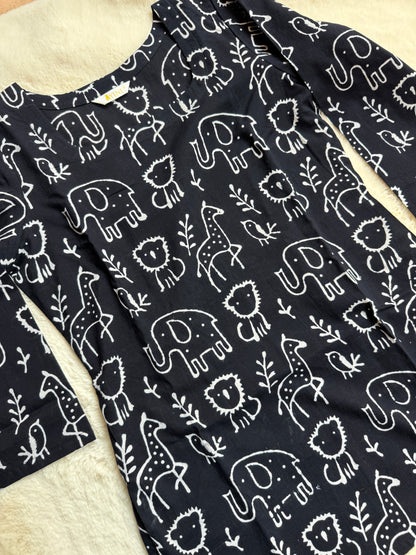 Black Short kurti
