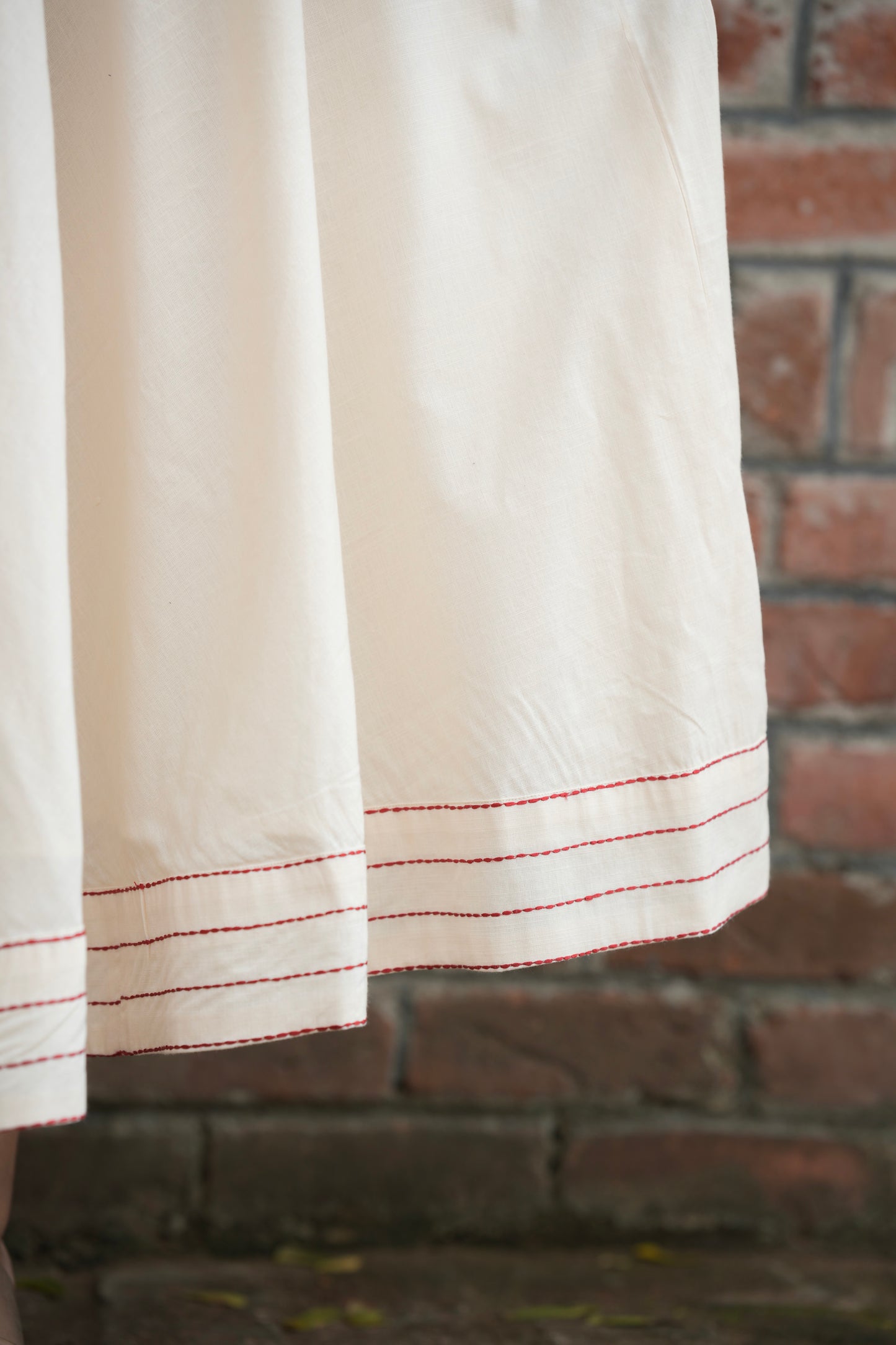 White with Heart Red Maxi