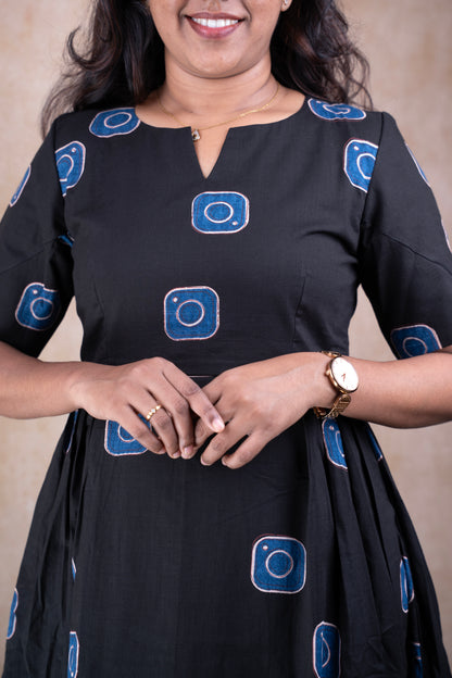 Black Casual Chic Maxi