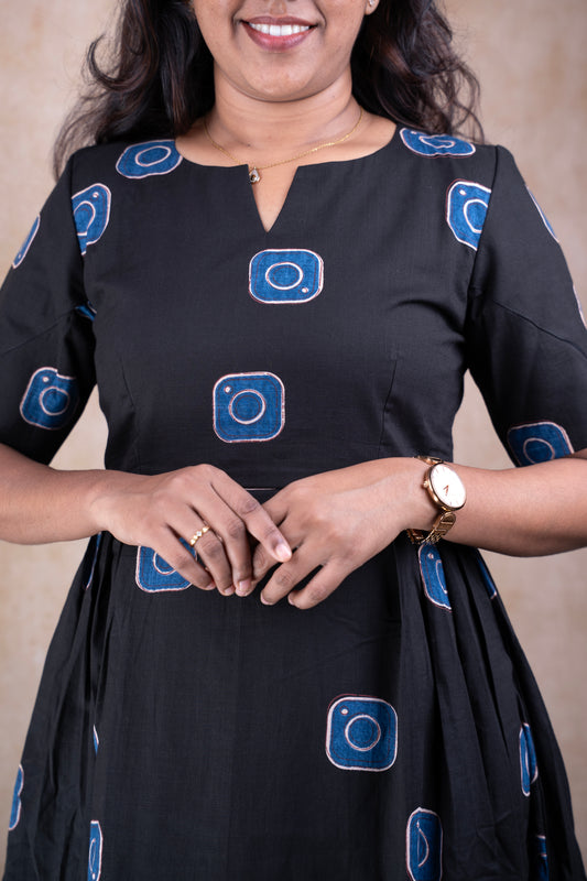 Black Casual Chic Maxi